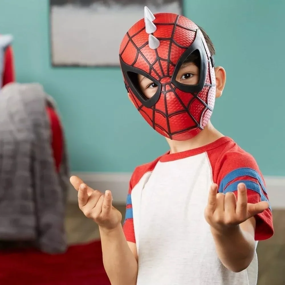 Marvel Spider-Man Across The Spider-Verse Spider-Punk Mask for Kids Ages 5 & Up